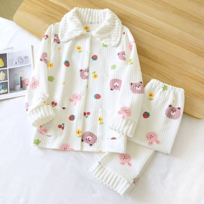 Women Elegant Floral Pajamas