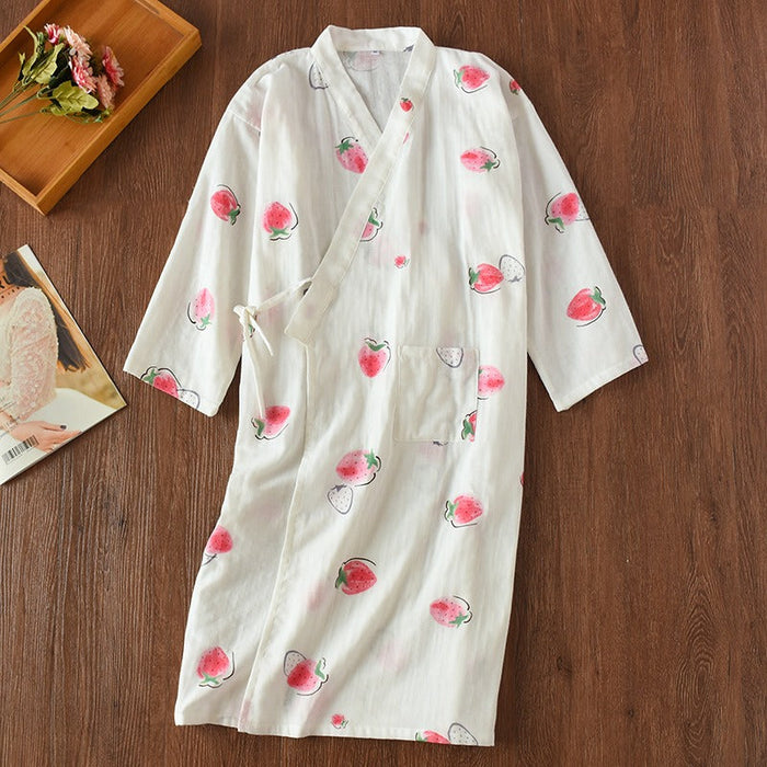 Japanese-Style Nightgown Ladies For Women