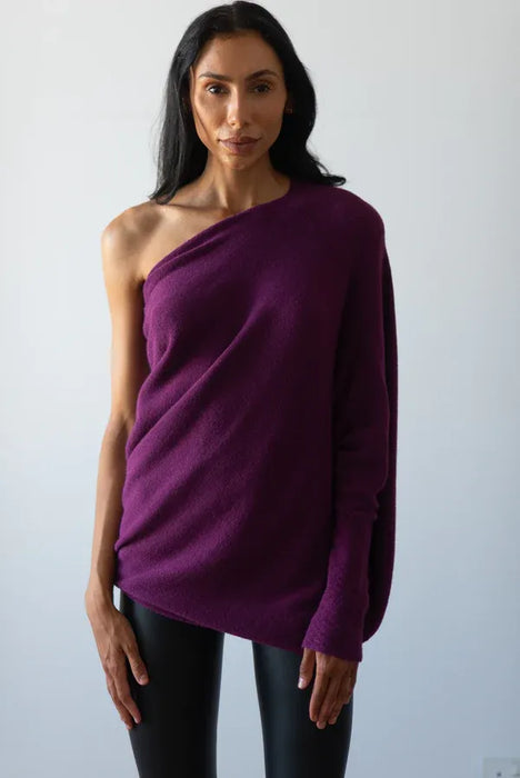 Asymmetric Draped Jumper