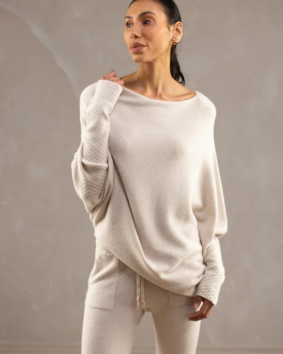 Asymmetric Draped Jumper