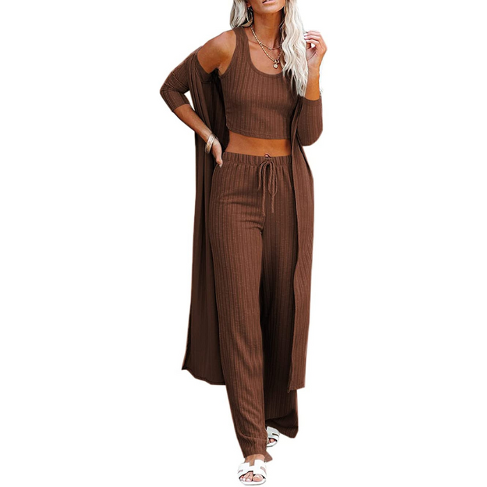 Women's 3 Piece Loungewear Set