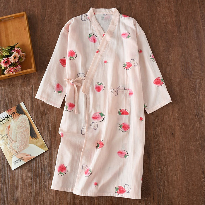 Japanese-Style Nightgown Ladies For Women