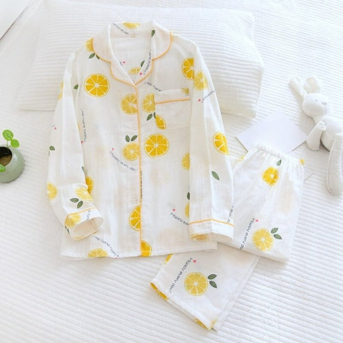 Casual Nightwear Printed Pajamas