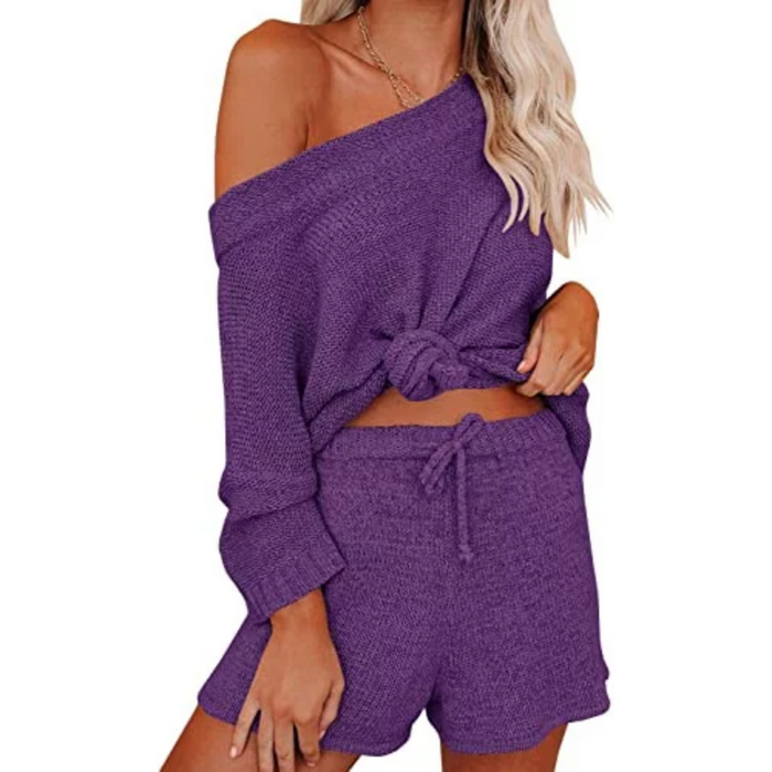 Sweater Nightwear Pajamas (2Pairs)