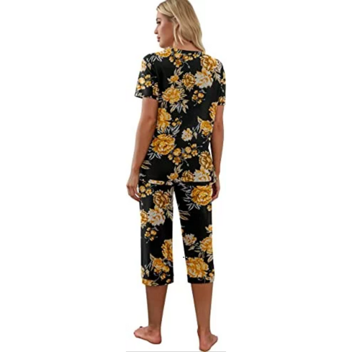 Women Sleepwear Night  Pajamas Set