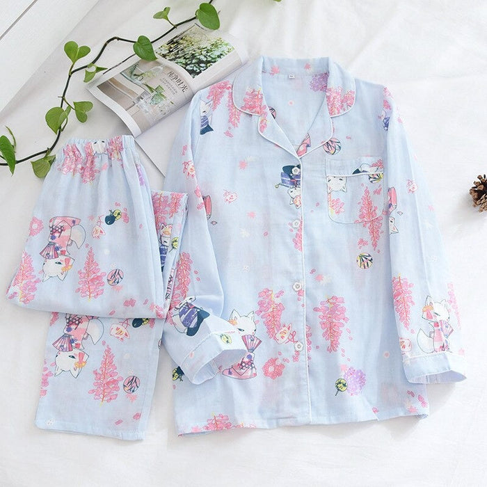 Casual Nightwear Printed Pajamas