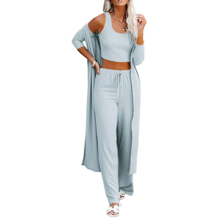 Women's 3 Piece Loungewear Set