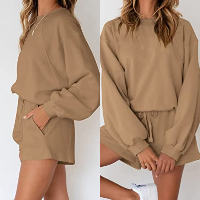 Women's Sleeve Lounge Oversized Sets