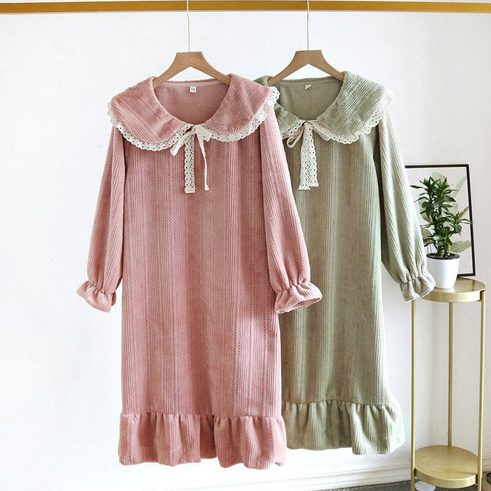 Women's Winter Nightgown