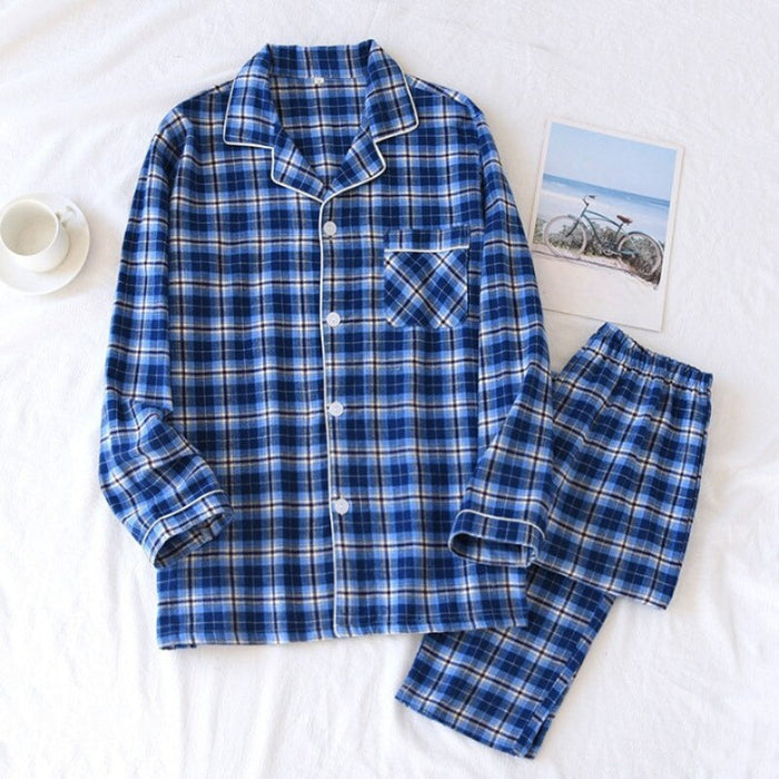 Cotton Knitted Pajamas For Men