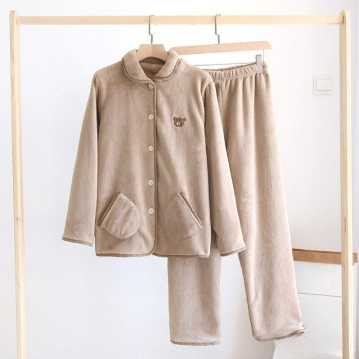 Winter Long Sleeve Pajamas Set