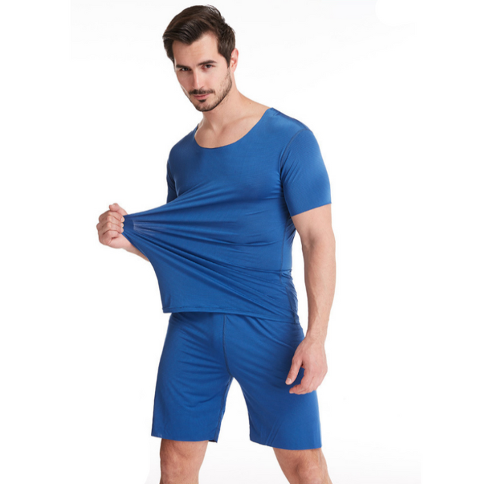 The Men's Solid Homewear Pajama Set