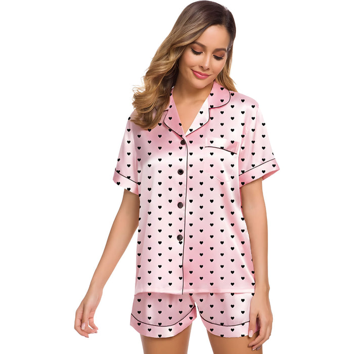 Women's Lounge Sleepwear Dotted Sets