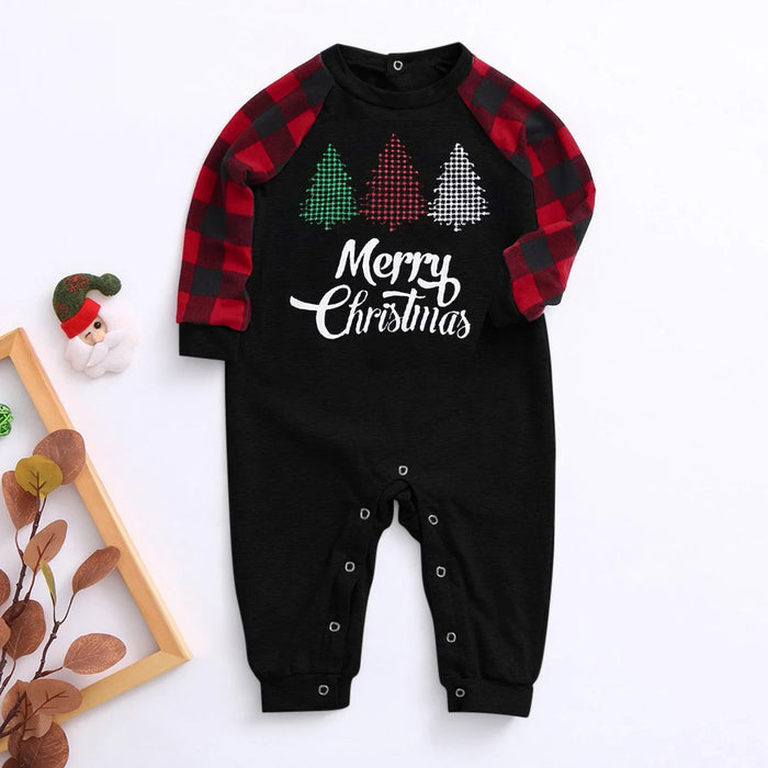 Pajamas Set Fashion Xmas Letter