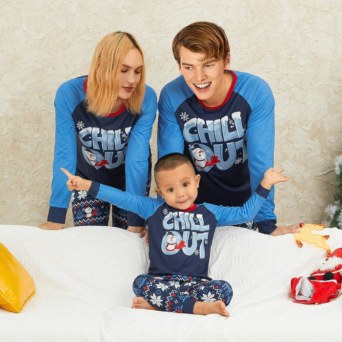 Snowflake Family Matching Christmas Pajamas