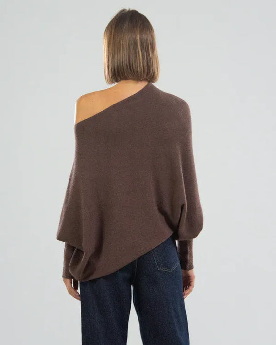 Asymmetric Draped Jumper