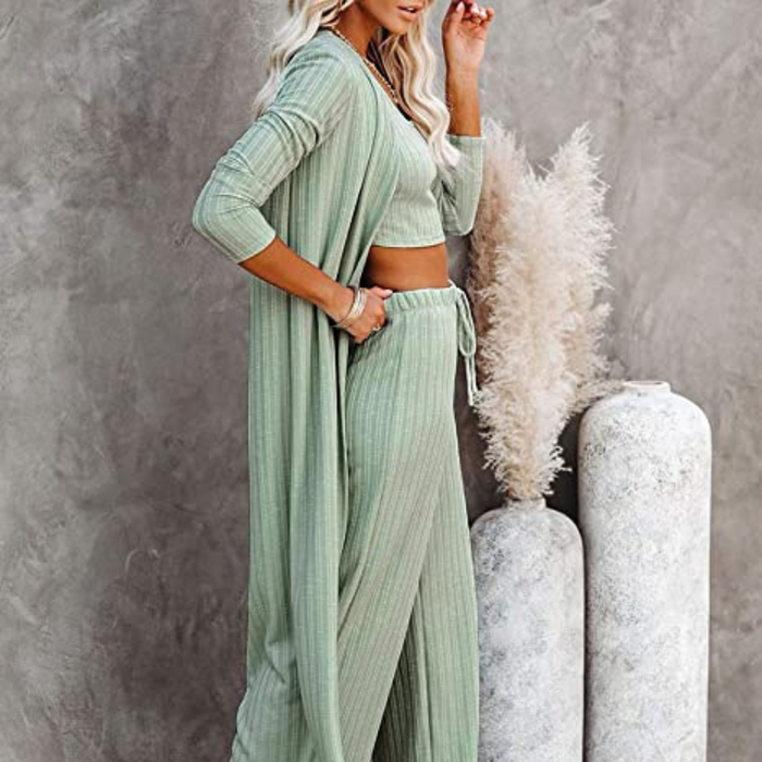 Women's 3 Piece Loungewear Set