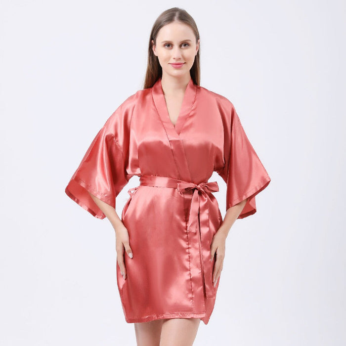 Customized Solid Bridesmaid Robe For Women