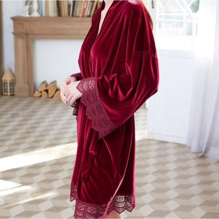 Luxurious Short Robe For Women