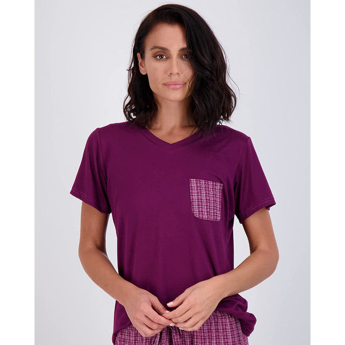 Women’s Short Sleeve Top With Pants