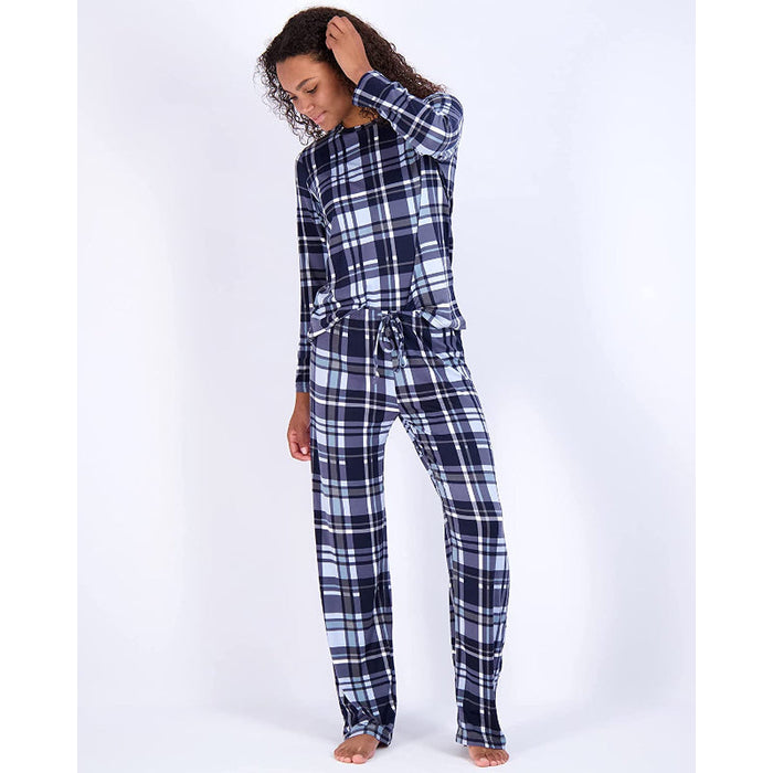 Women's Pajama Set Short And Long Sleeve Top With Pants