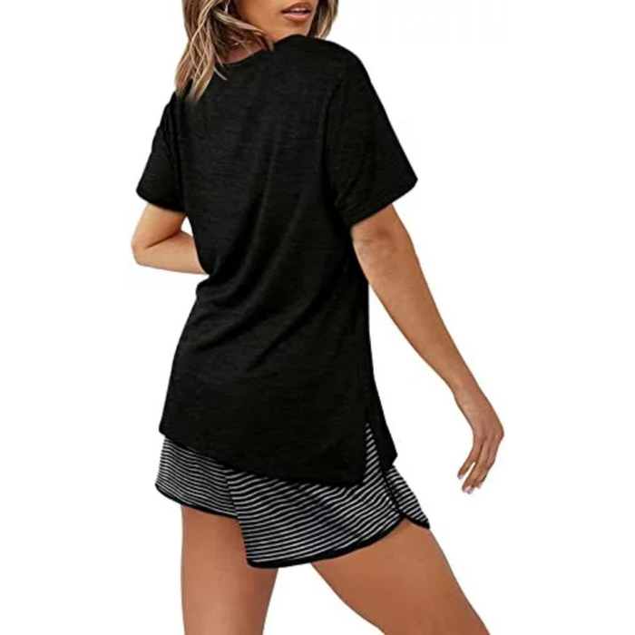 Short Sleeve Pajama Set For Women