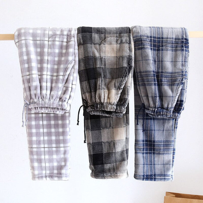 Checks Home Trousers For Men