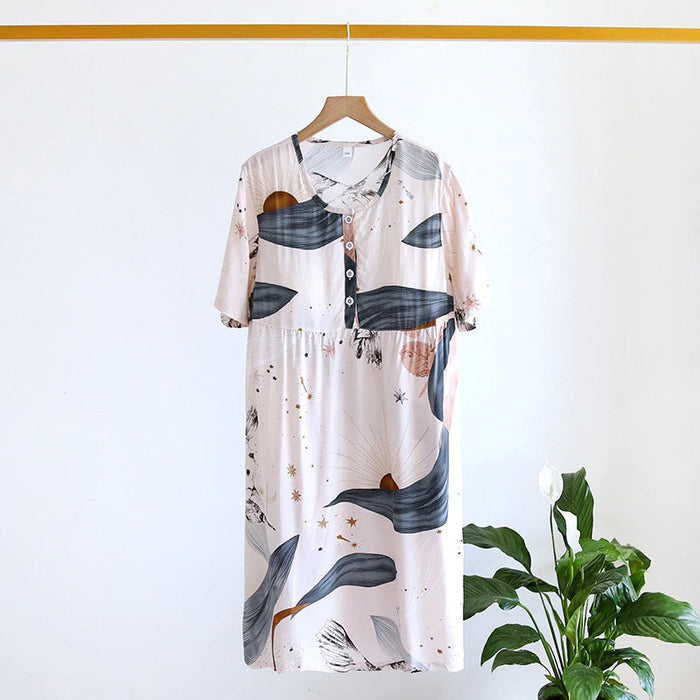 Printed Women's Nightgown