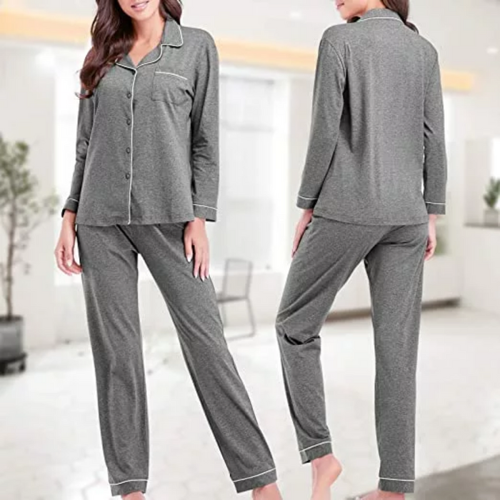 Women Classic Short Comfort Pajamas Set