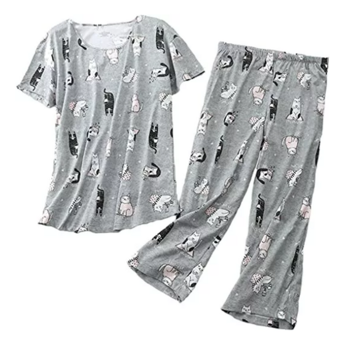 Women Sleepwear Casual Pajama Set