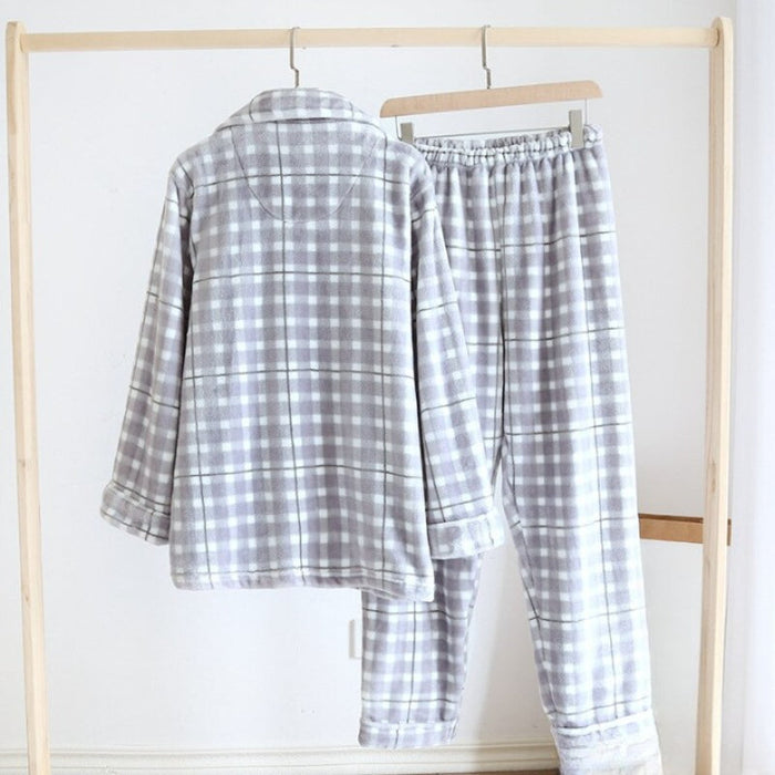 Classic Checks Pajamas Suit