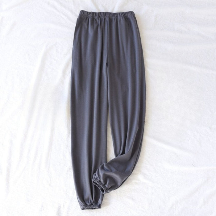 Solid Men's Home Pants