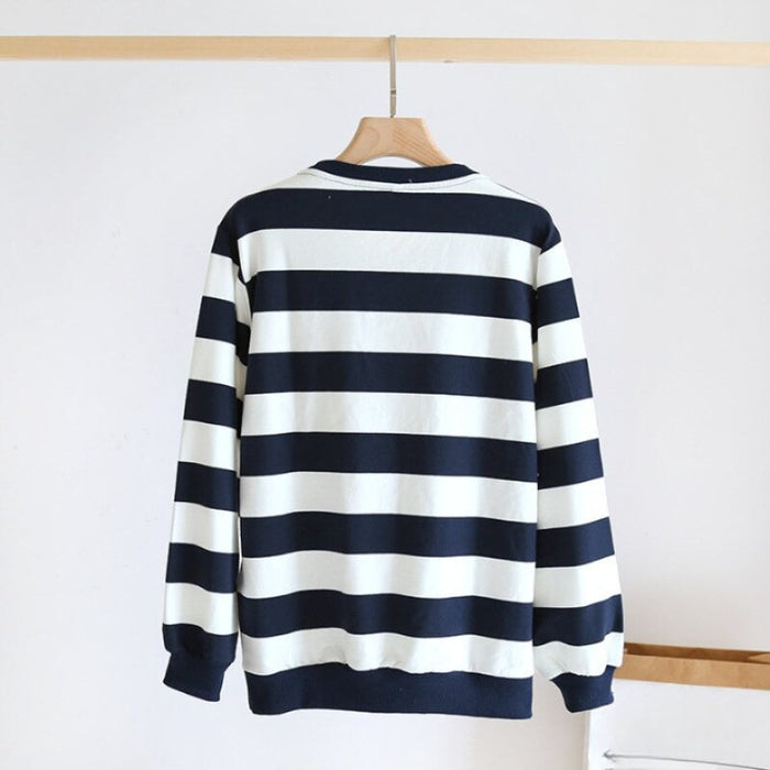 Cotton Striped T-Shirt For Men