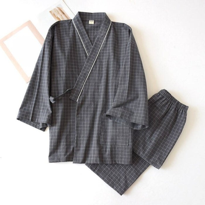 Checks Pattern Pajamas For Men