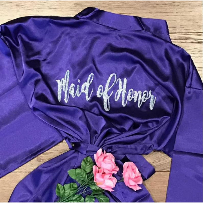 Customized Classic Bridesmaid Robe For Women