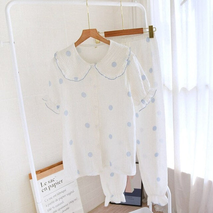 Cotton Short Sleeve Pajama Sets