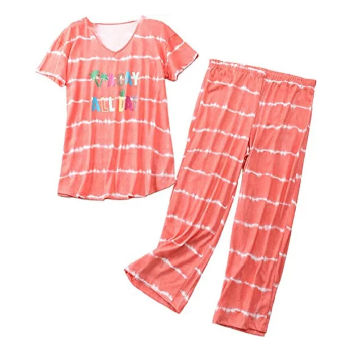 Women Sleepwear Casual Pajama Set