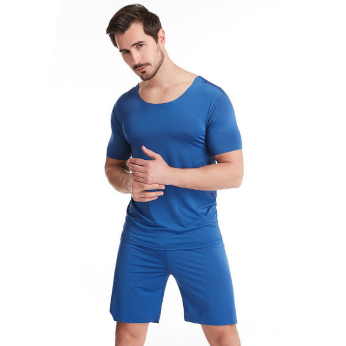 The Men's Solid Homewear Pajama Set