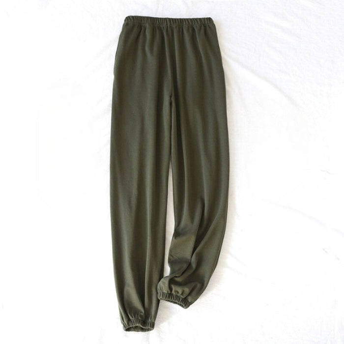 Solid Men's Home Pants