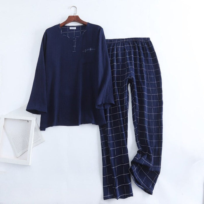 Classic Prints Men's Pajamas Set