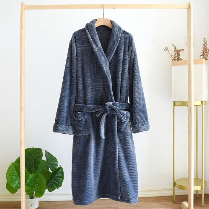 Flunnel Bath Robe For Men