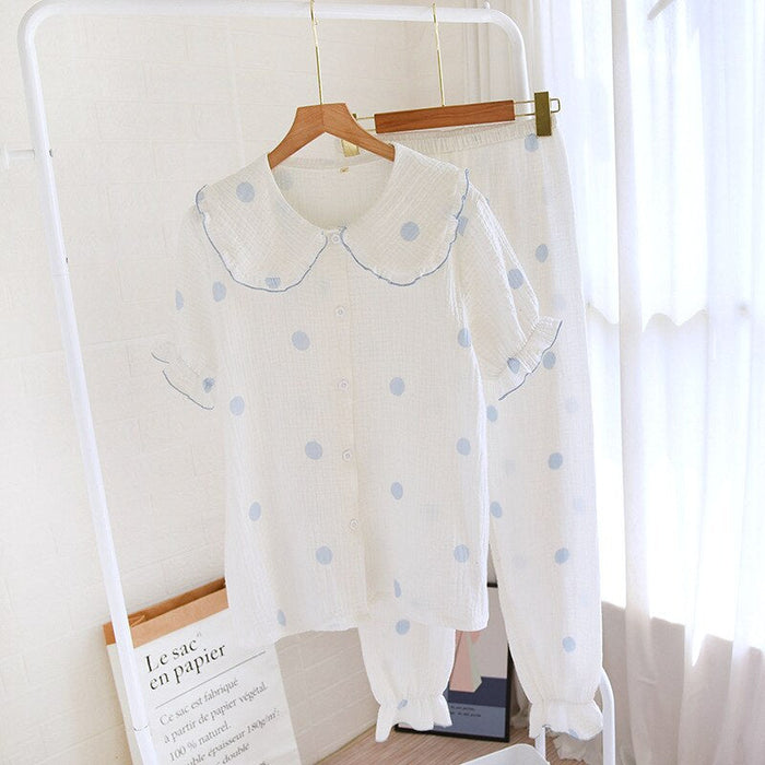 Cotton Short Sleeve Pajama Sets