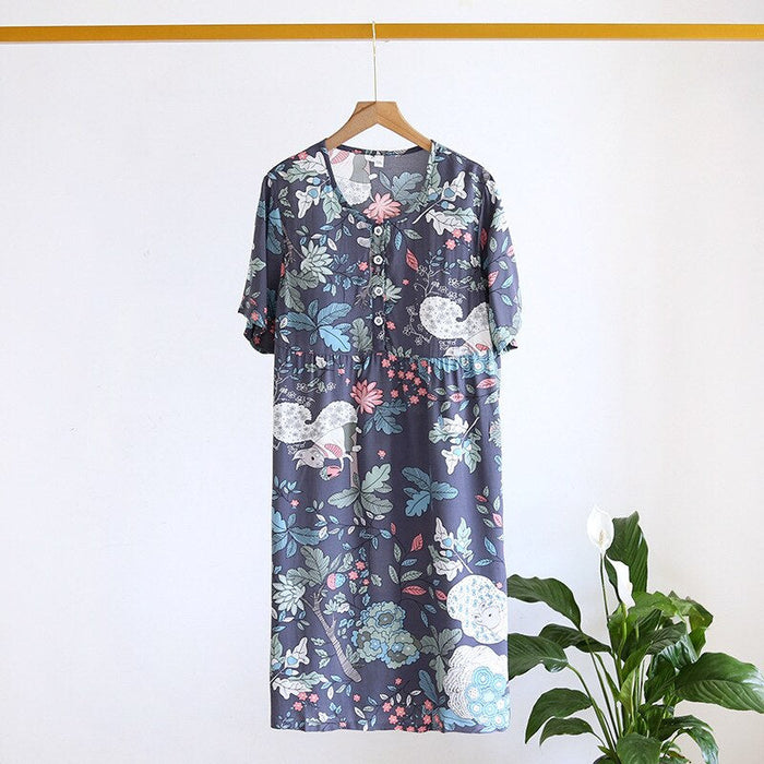 Printed Women's Nightgown