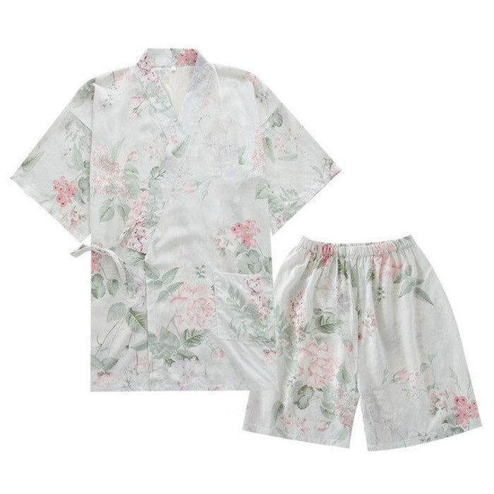 kimono Short-Sleeved Shorts ladies