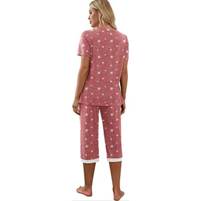 Women Sleepwear Night  Pajamas Set