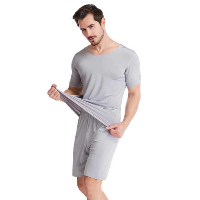 The Men's Solid Homewear Pajama Set