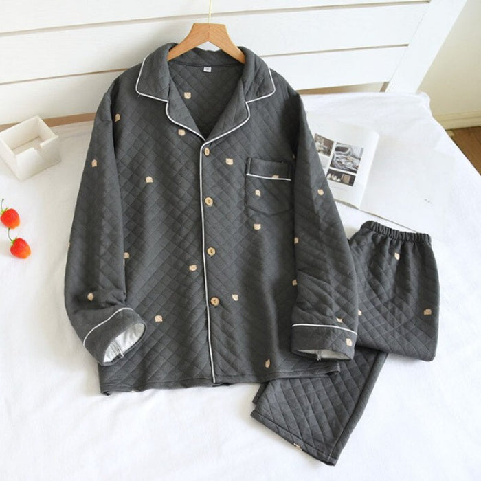 Long Sleeve Pajamas Set