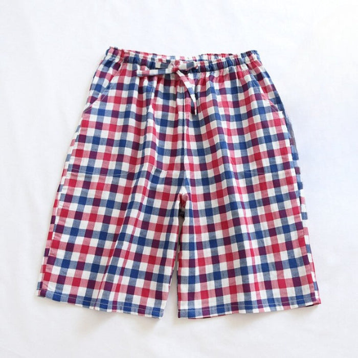 Modern Checks Shorts For Men