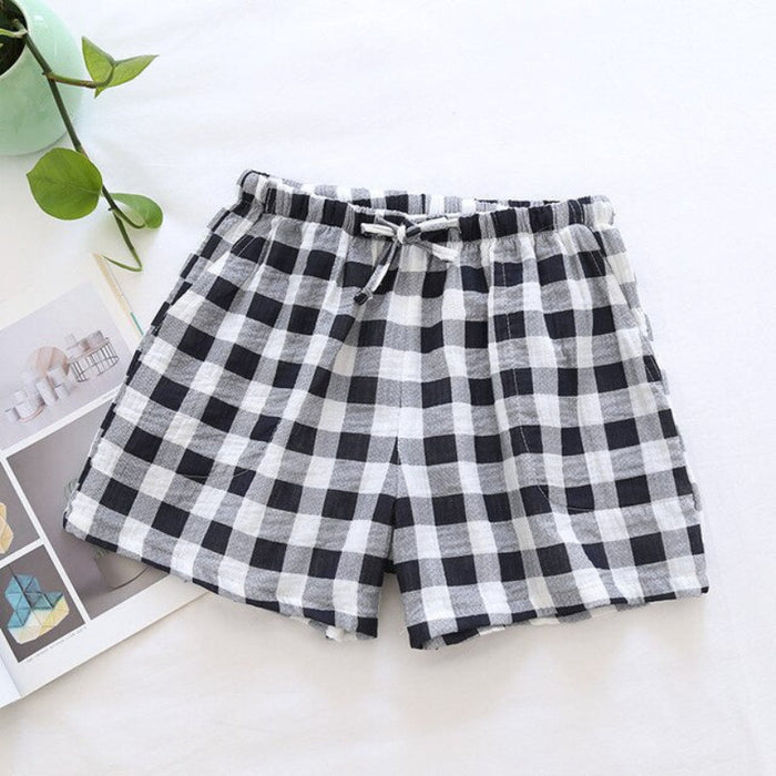 Checks Print Shorts For Men