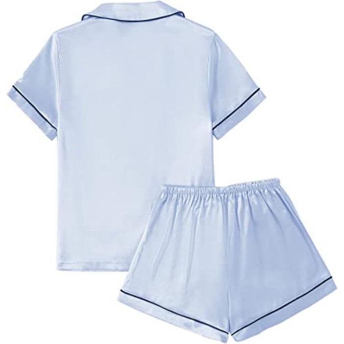 Short Sleeve With Shorts Pajamas Set